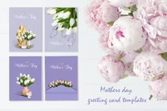 Mother's Day greeting cards AI,EPS,PNG,JPEG Product Image 1