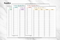 Weekly Hourly Planner Editable Template 4 Product Image 3