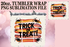 Bright Mornings 20oz tumbler wrap, Halloween Product Image 1