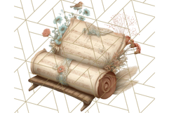 Vintage Cottagecore PNG Clipart, Phones Teacups Home Decor Product Image 5