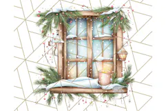 Scandinavian Christmas Gnomes Clipart PNG, Cute Gnome Png Product Image 5
