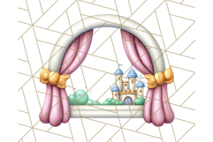 Princess Castle Room PNG Clipart for Royal Interiors &amp; Scene Product Image 5