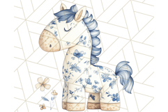 Cute Stuffed Animal Clipart, Chinoiserie Nursery Decor Png Product Image 5