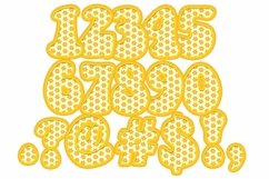 Easter Sublimation Alphabet Clipart Printable Lettering Set Product Image 6
