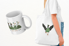 St Patricks Day Goose Clipart Product Image 4