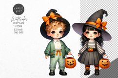 Halloween clipart, Trick and treat, Kids Halloween Product Image 1