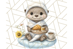 Warm &amp; Fuzzy Mornings PNG Clipart, Cozy Animal Art Download Product Image 5