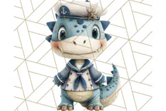 Dinosaur Costume Clipart, Cute Dinos in Halloween Outfits Product Image 5