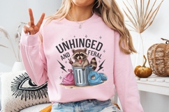 Unhinged and Feral SVG | Svg Cut File Product Image 3