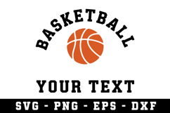Basketball Svg |Basketball SVG Cut files | Cricut Product Image 1