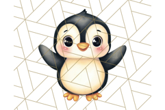 Tiny Zoo Friends Clipart, Cute Cartoon Zoo Animals PNG Product Image 5
