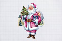 Pastel Christmas Sublimation Clipart PNG Product Image 1