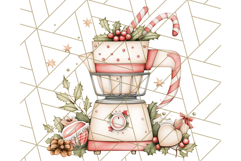 Christmas Cottagecore Kitchen Clipart PNG, Holiday Decor Product Image 5