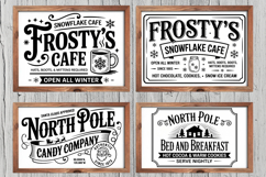 Christmas Sign Svg, Farmhouse Svg, Vintage Christmas Svg Product Image 1