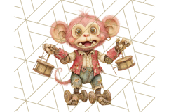 Possessed Toys Clipart PNG Haunted Doll Characters Product Image 5