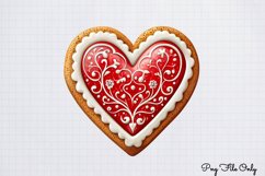 Christmas Gingerbread Clipart PNG Product Image 1