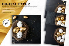 Easter Egg Blank Background Backdrop Wallpaper Wall Art_45 Product Image 1