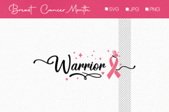 Worrior Of Hope Pink Design, Breast Cancer Awarness month Product Image 1