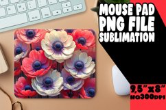 Enchanted Blooms: Sublimation Mouse Pad Product Image 1