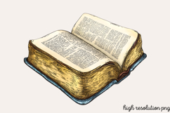 Risen Easter Clipart PNG Product Image 1