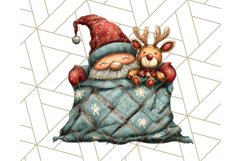 Christmas Gnome Clipart, Holiday Gnomes PNG Illustrations Product Image 5