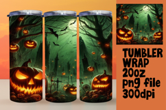 SLEEK 20oz Tumbler Design , Horror Halloween Product Image 1