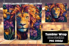 VIBRANT 20oz Tumbler Artwork , Leo Product Image 1