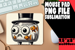 Sweet DESK PAD PNG Style, Monster Product Image 1