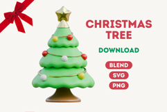 3D Christmas Element 01 Product Image 2