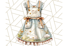 Cottagecore Kitchen Mixer, Apron PNG Clipart, Retro Floral Product Image 5