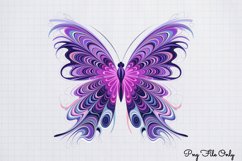 Smoke Butterflies Clipart PNG Product Image 1
