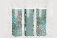 Add Your Name Emerald green glitter 20oz tumbler sublimation Product Image 1