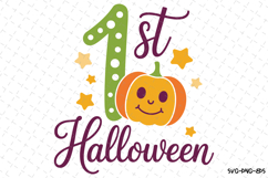 1st Halloween Svg | Halloween Svg | Svg Cut Files Product Image 1