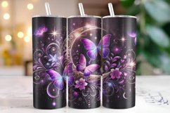 Butterfly Tumbler Wrap | Sublimation | Tumblers Product Image 1