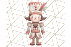 Nutcracker Clipart, Festive Holiday Toy Soldier PNG Art Product Image 5