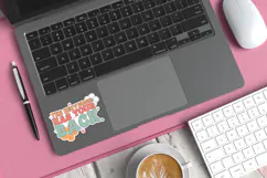 Motivational Quote Sticker SVG | The Universe Has Your Back Product Image 3