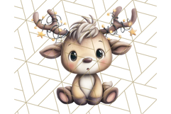 Storybook Santa &amp; Friends PNG Clipart, Christmas Png Clipart Product Image 5