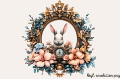 Steampunk Easter Sublimation Clipart PNG Product Image 1
