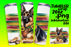 Custom Wraps for 20oz Tumbler , Cute Dog Product Image 1