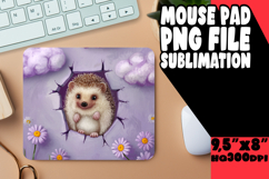 COZY MOUSE MAT CREATIVE SUBLIMATION, Animals In Wall Product Image 1