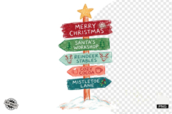 Christmas Signspot Clipart Product Image 1
