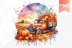 Autumn Botanical Sublimation - Clipart PNG Design Product Image 1