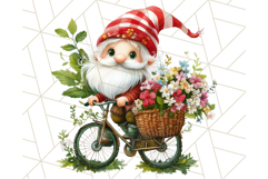 Cute Summer Gnome PNG, Beach Gnome Clipart, Digital Art Product Image 5
