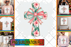 Whimsical TSHIRT Magic Ideas, Flower Cross Product Image 1