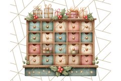 Cozy Christmas Clipart, Santa and Friends PNG Graphics Product Image 5