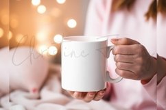 Valentine's Mug Mockup In Hands | Valentine's Day Mockup Product Image 3
