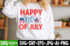 Happy 4th of July SVG Design,Patriotic SVG Design Product Image 2