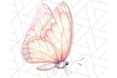Pastel Fairies and Butterflies PNG, Spring Fantasy Clipart Product Image 5