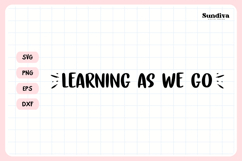 Funny Rearview Mirror Decal Sticker Saying | Learning Product Image 3