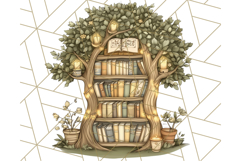 Bookish Animals PNG Clipart with Cozy Reading Elements Product Image 5